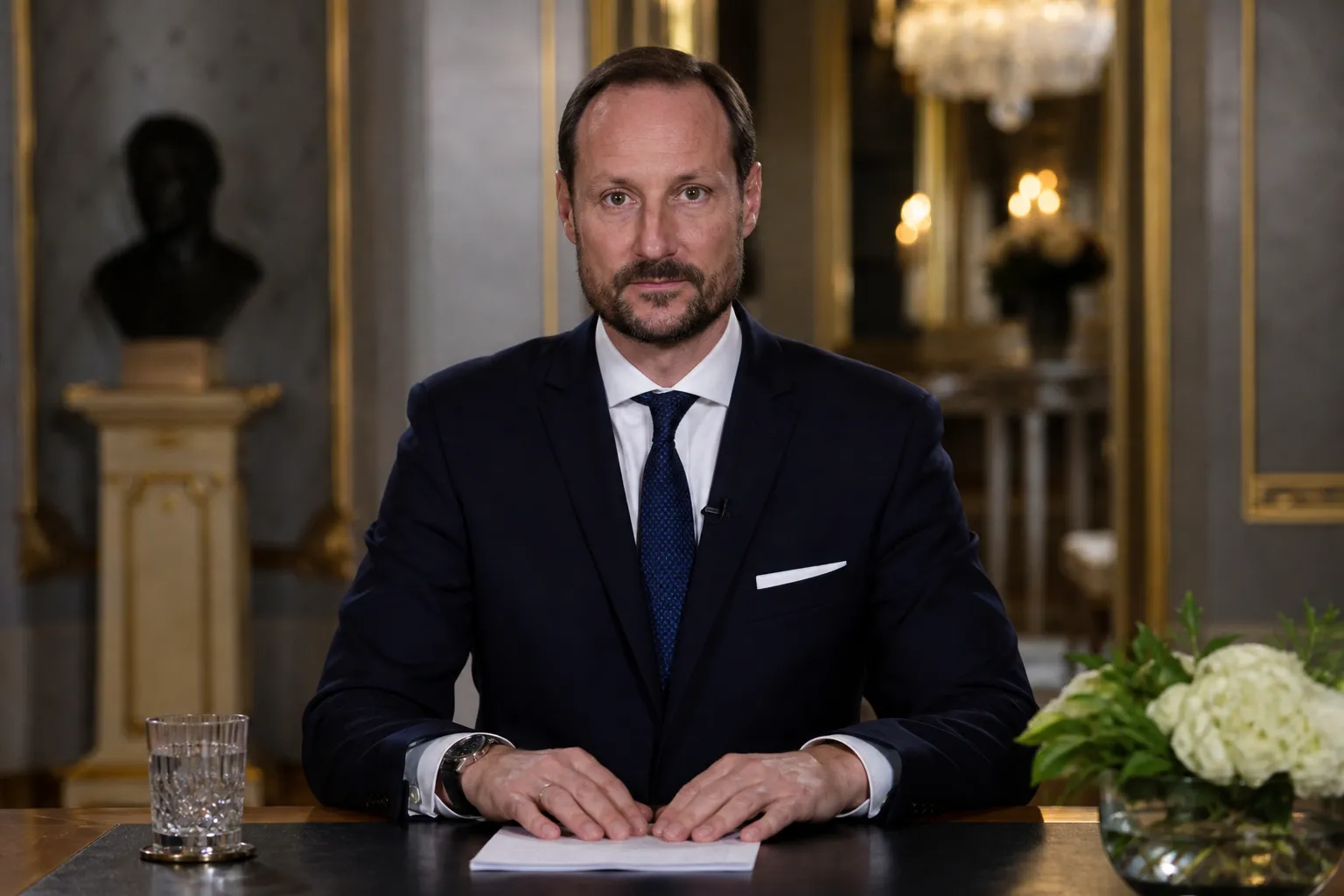 Król Norwegii Haakon VIII wygłosił pierwsze przemówienie jako monarcha