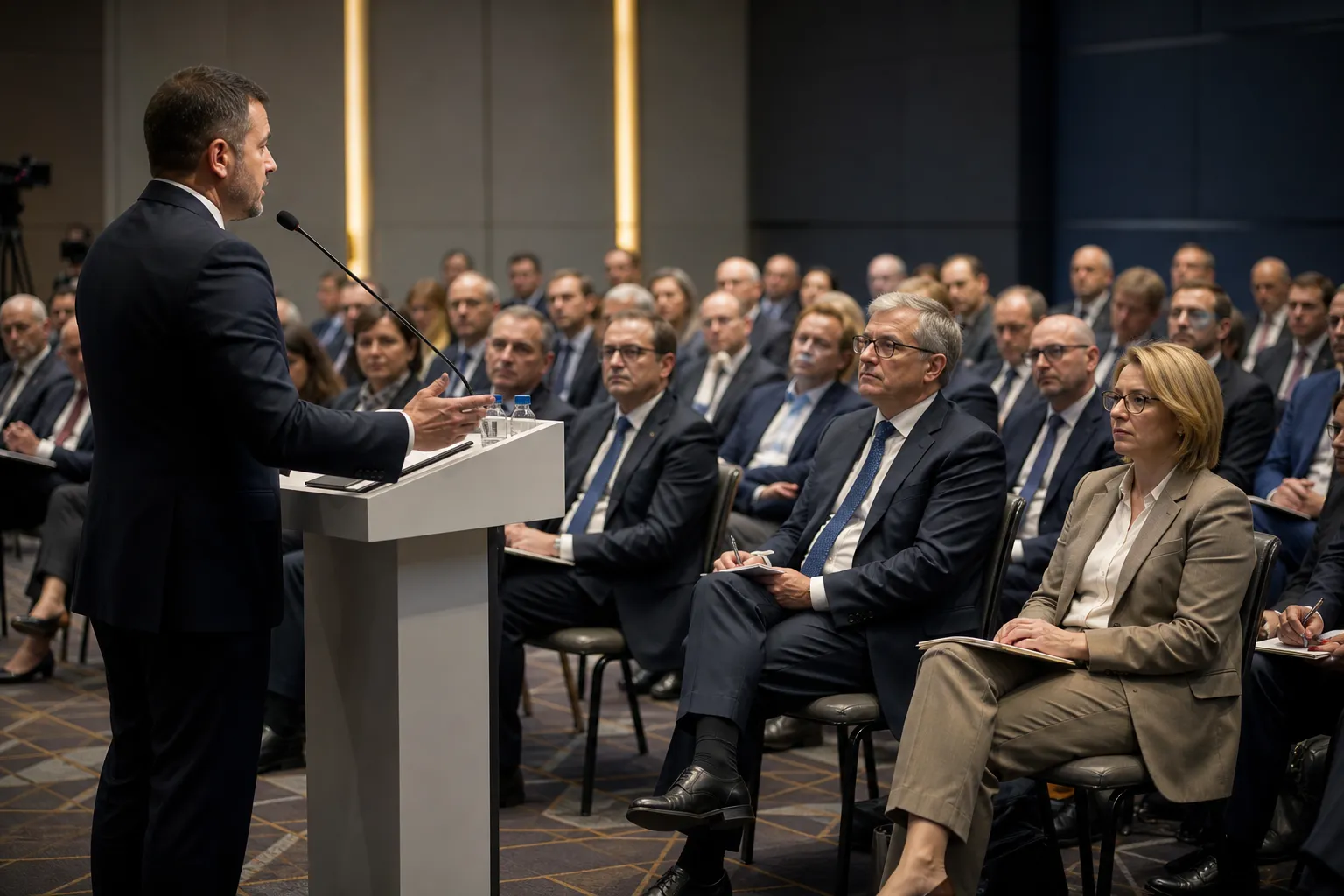 Korecki podkreślił potrzebę zgranej współpracy rządu i Rady w dążeniu do integracji z UE