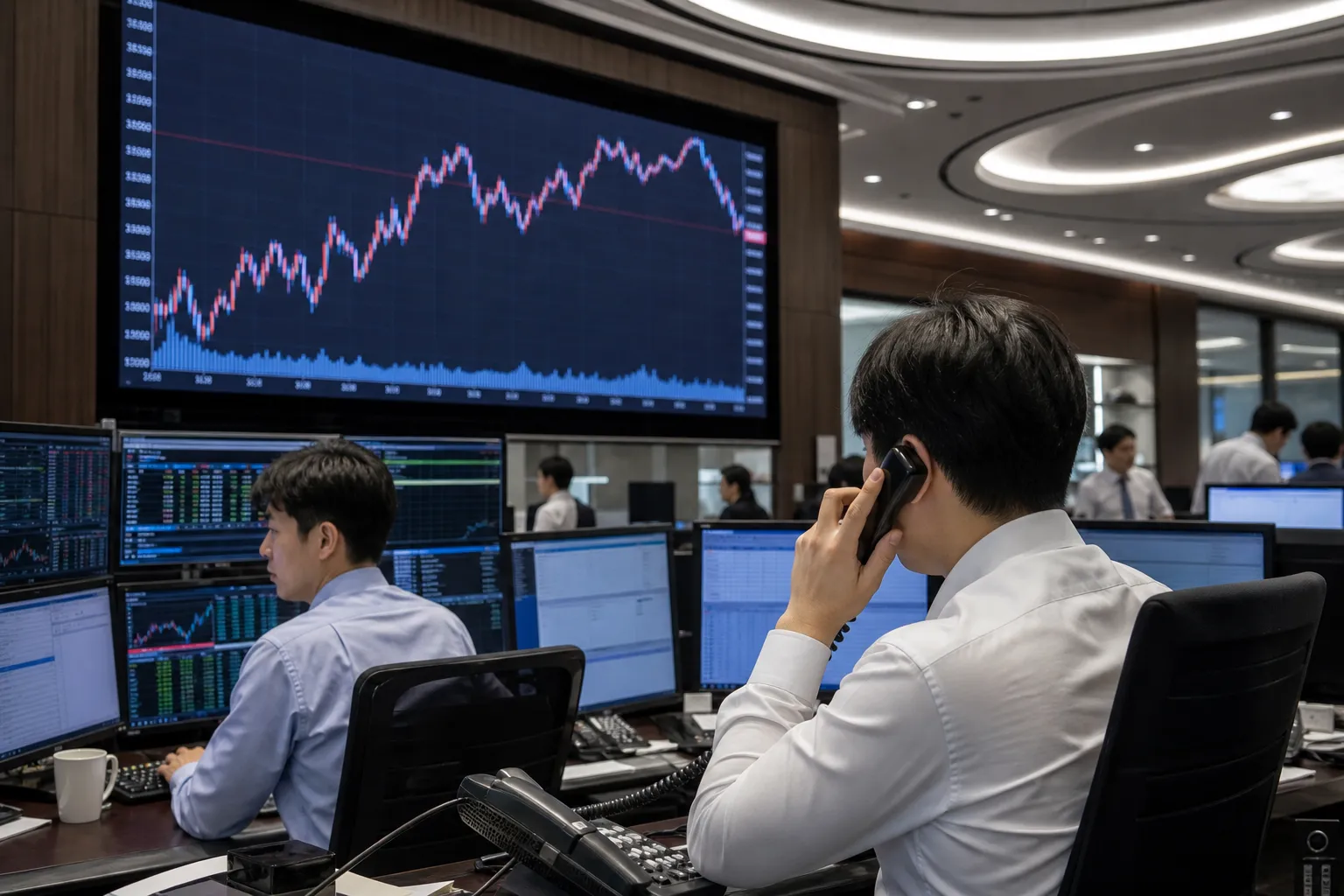 Kospi index in South Korea falls amid surge in oil prices — Korea Herald