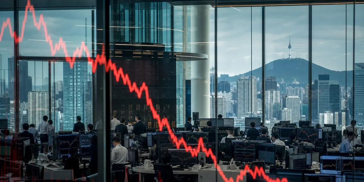 KOSPI in Seoul falls 3.65% — Korea Herald