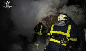 Київ накрив смог після нічних обстрілів і пожеж