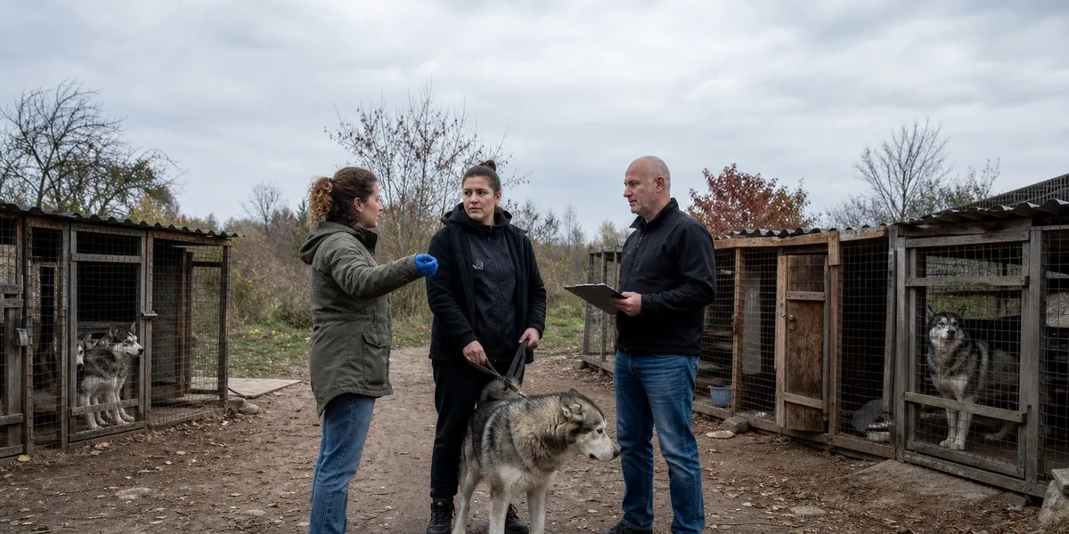 41 dogs removed from unsuitable conditions in Latvia — LSM English