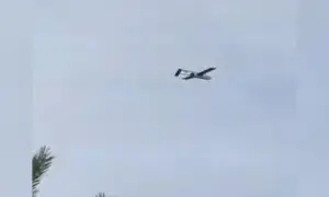 Видео: В Крыму после взрывов загорелась Сакская ТЭЦ