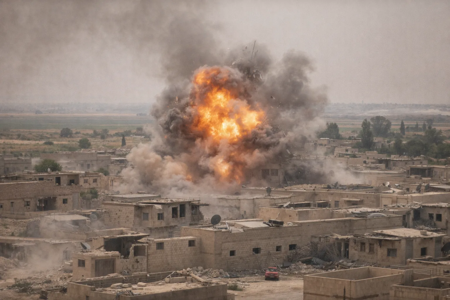 Силы SDF нанесли удары по селу рядом с Дейр-эз-Зором