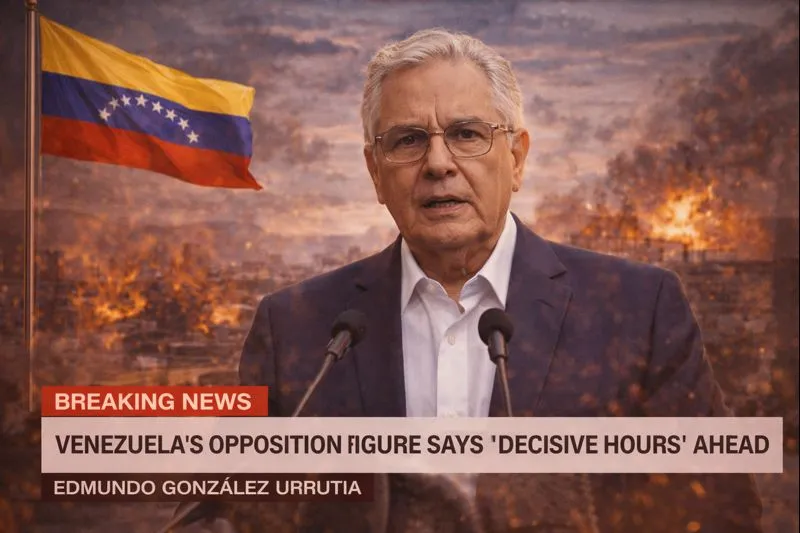 Фигура венесуэльской оппозиции заявляет о «решающих часах» впереди