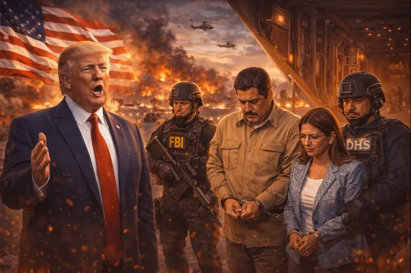 Трамп заявив про «масштабний удар» по Венесуелі та затримання Мадуро