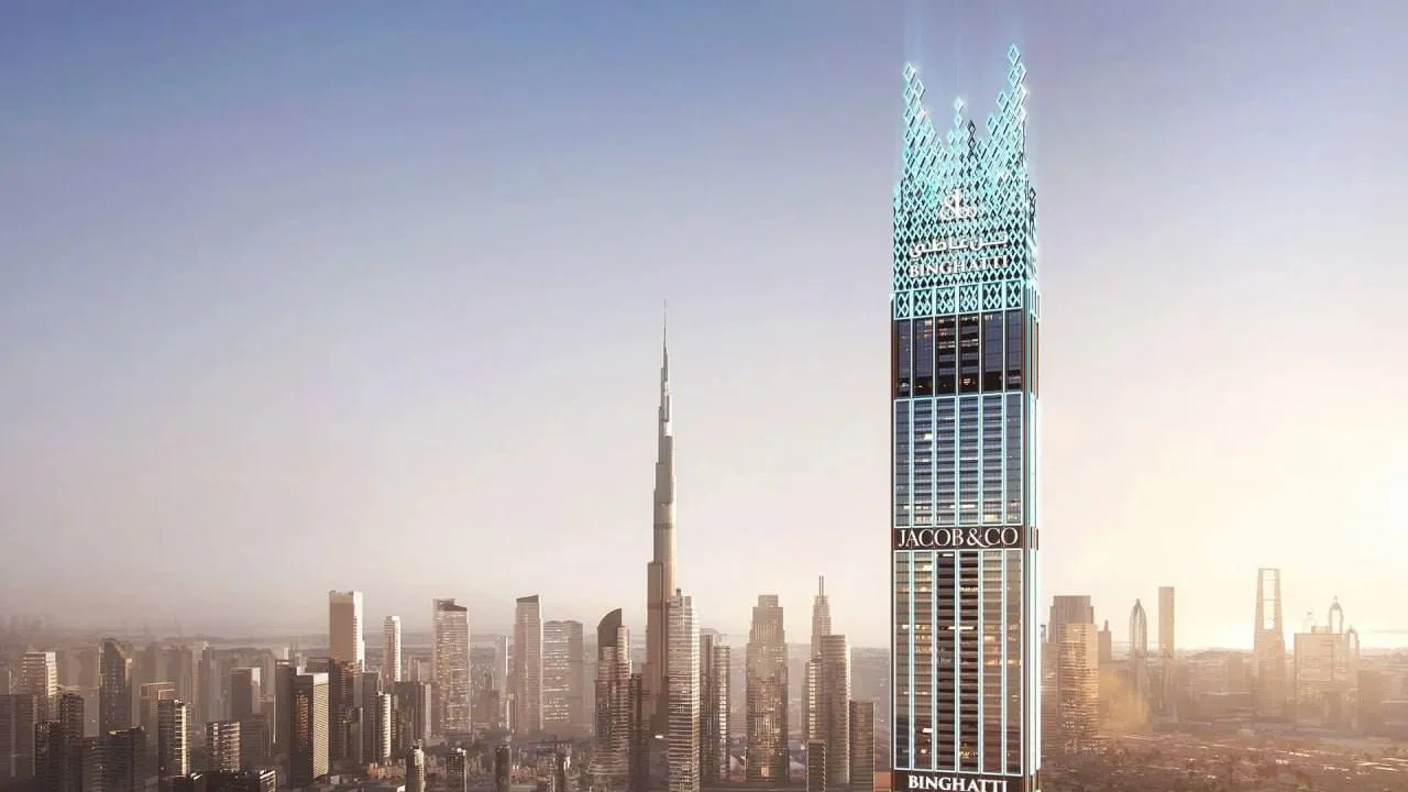 У Дубаї зводять Burj Binghatti Jacob & Co — найвищий житловий хмарочос світу