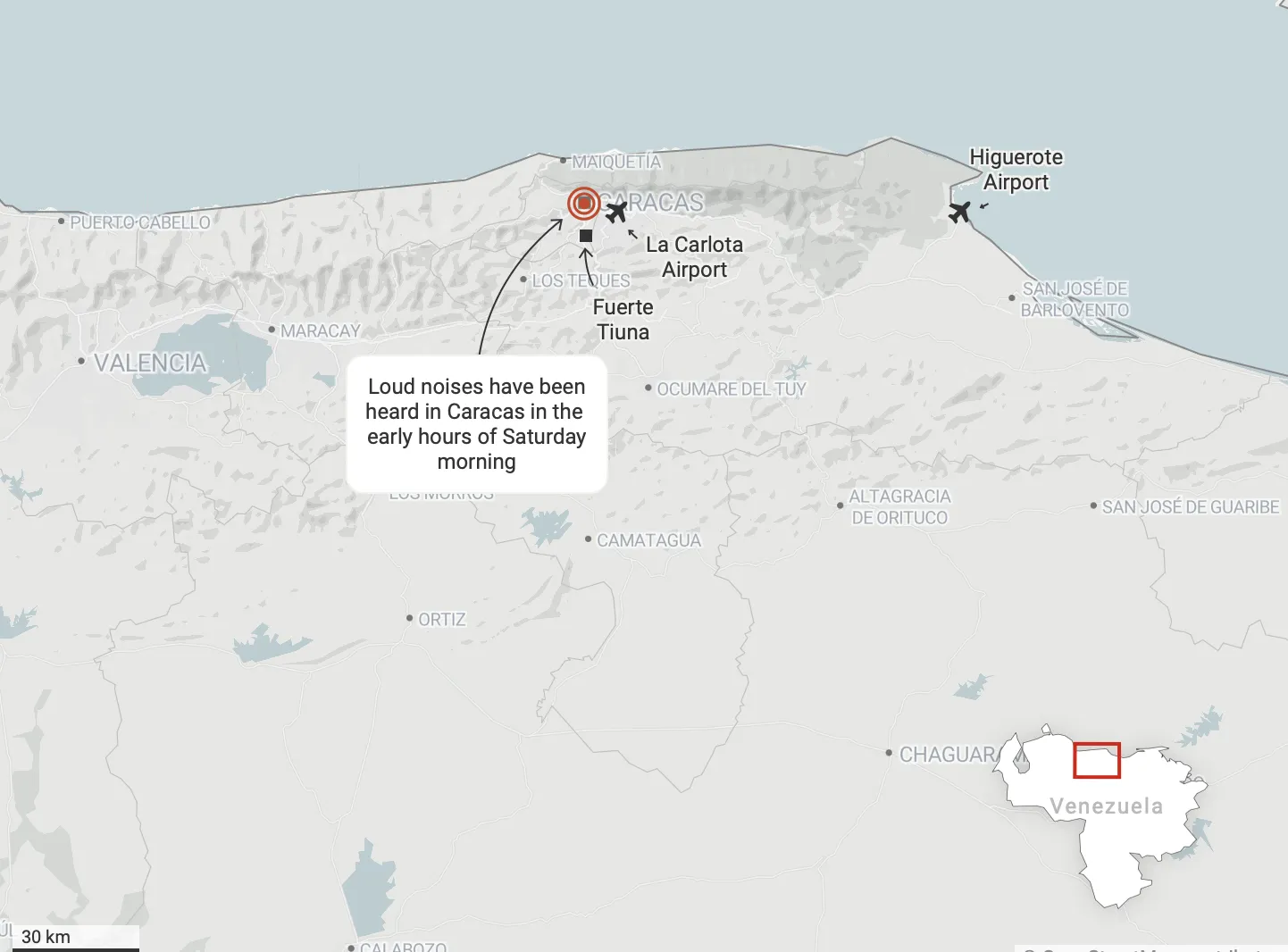 Венесуэла заявляет, что «колониальная война» угрожает международному миру