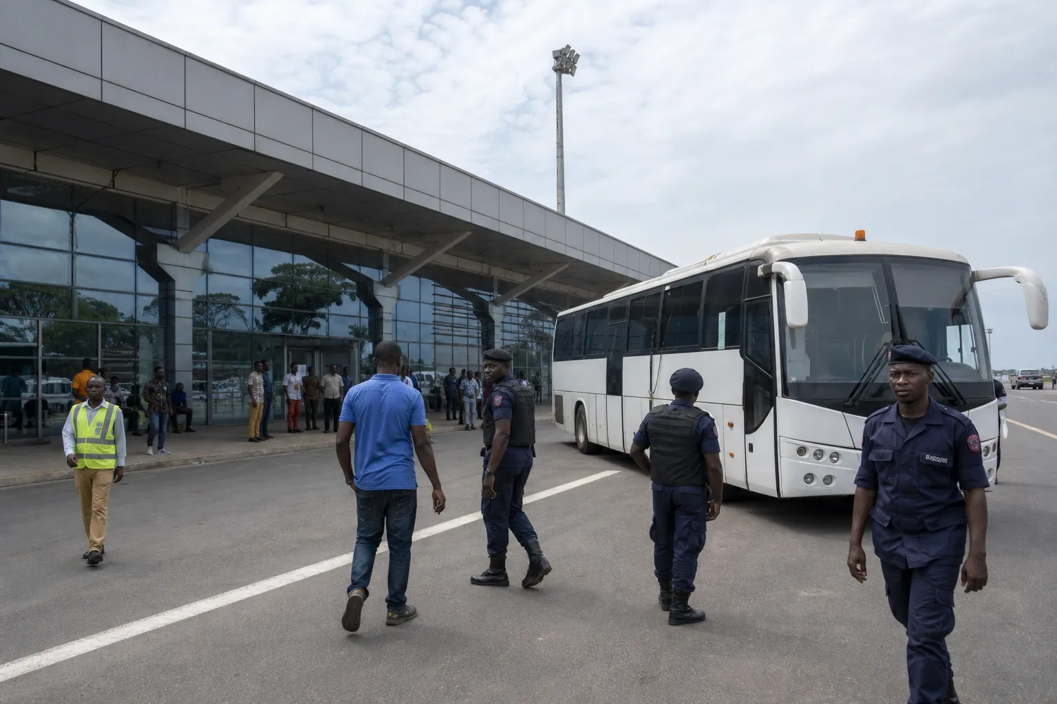 Liberia receives first group of people transferred from the US