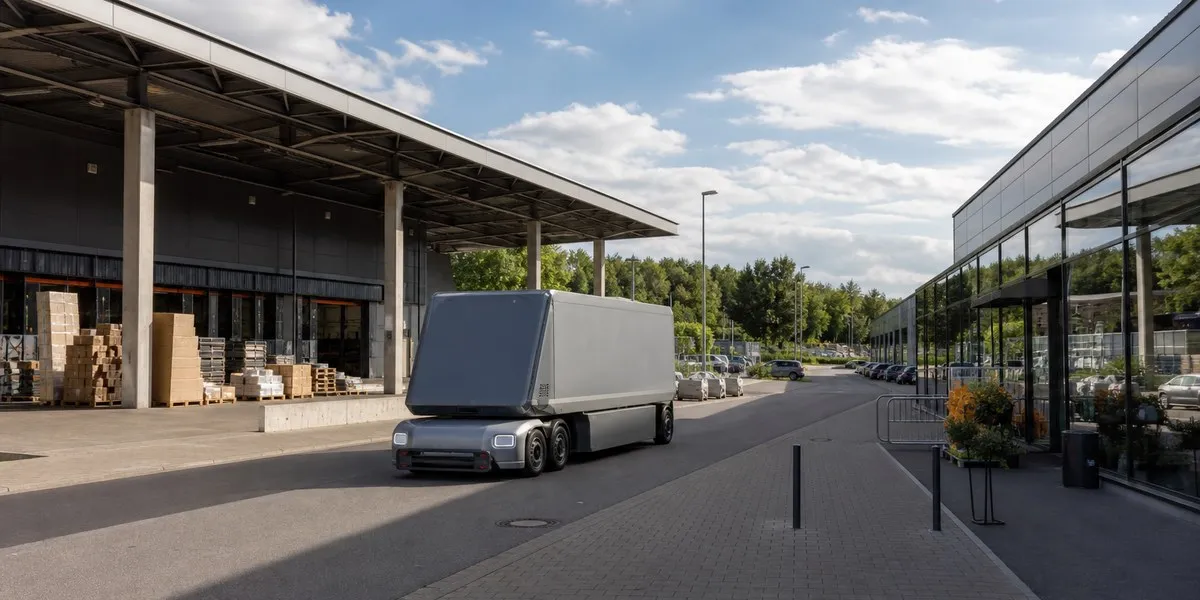 Lidl开始在德国使用无驾驶舱自动驾驶卡车