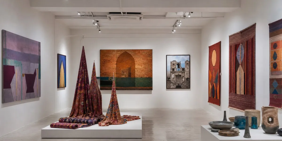 London showcases works by more than 100 Iranian artists — The National