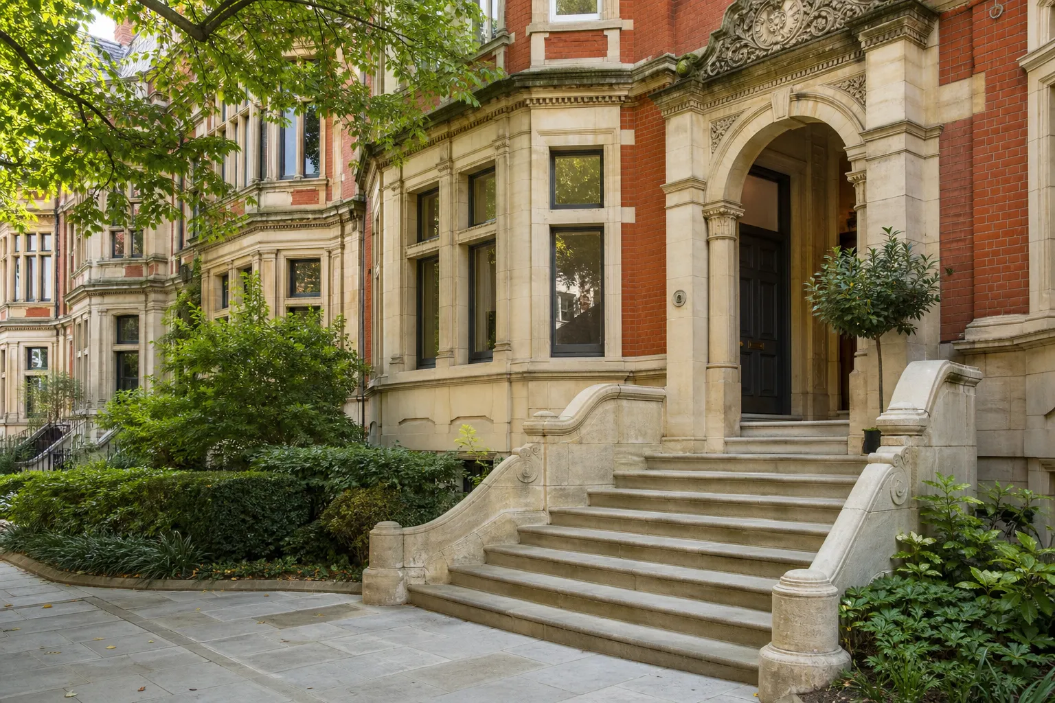 Residences in historic building near Kensington Palace put up for sale in London