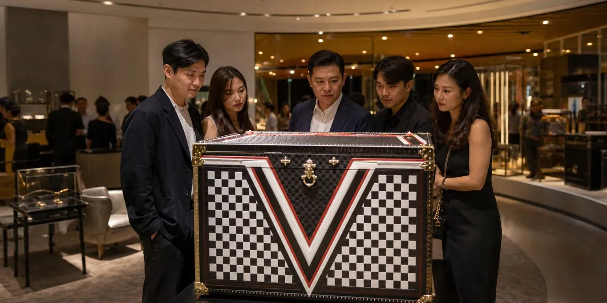 Louis Vuitton unveils trophy trunk for the Singapore Formula 1 Grand Prix — Channel NewsAsia