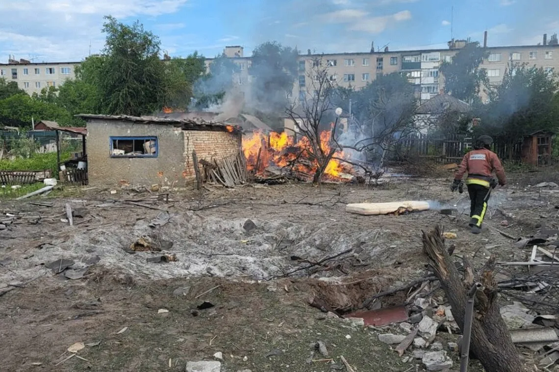 Росія вдарила по ринку в Лозовій на Харківщині, є загиблі та постраждалі