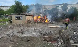 У Києві через російську атаку пошкоджено лікарню, усі прийоми на тиждень скасували