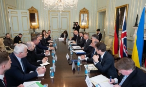 Американський розвідник RC-135U помітили над Чорним морем поблизу окупованого Криму