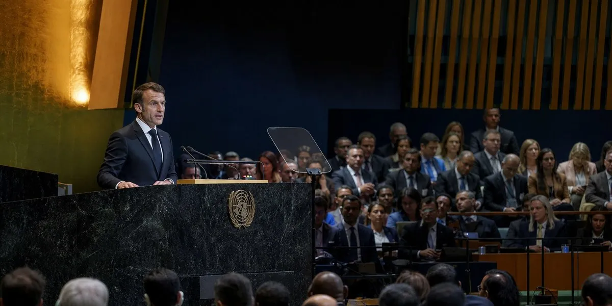 Macron defends international law and multilateralism at UN — The Guardian
