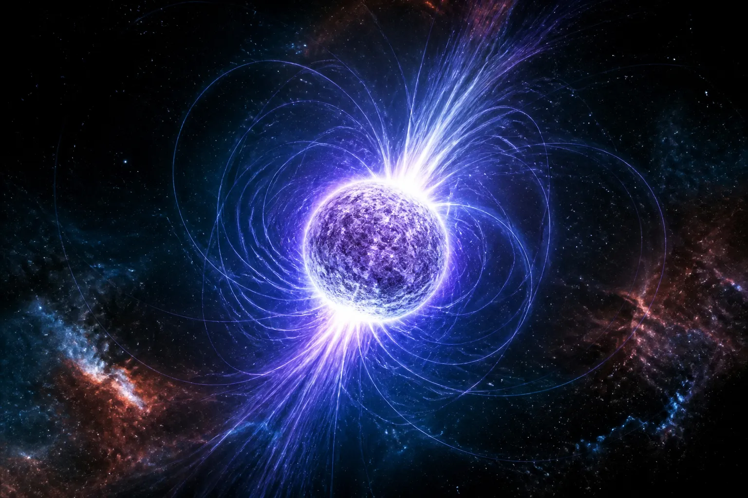 对磁星的观测进一步证实了真空中的量子效应