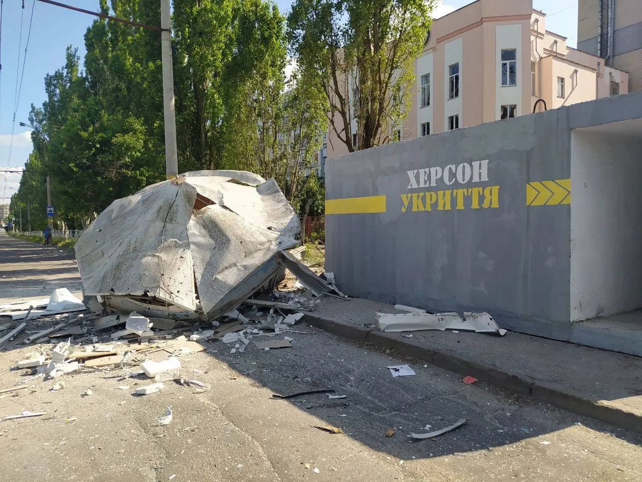 В Херсонской области в результате российских обстрелов ранены семь человек