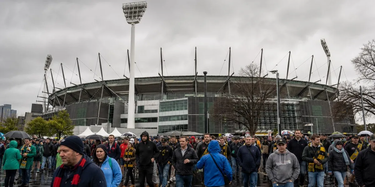 Zła pogoda w Melbourne opóźniła loty w dniu finału AFL — ABC News Australia