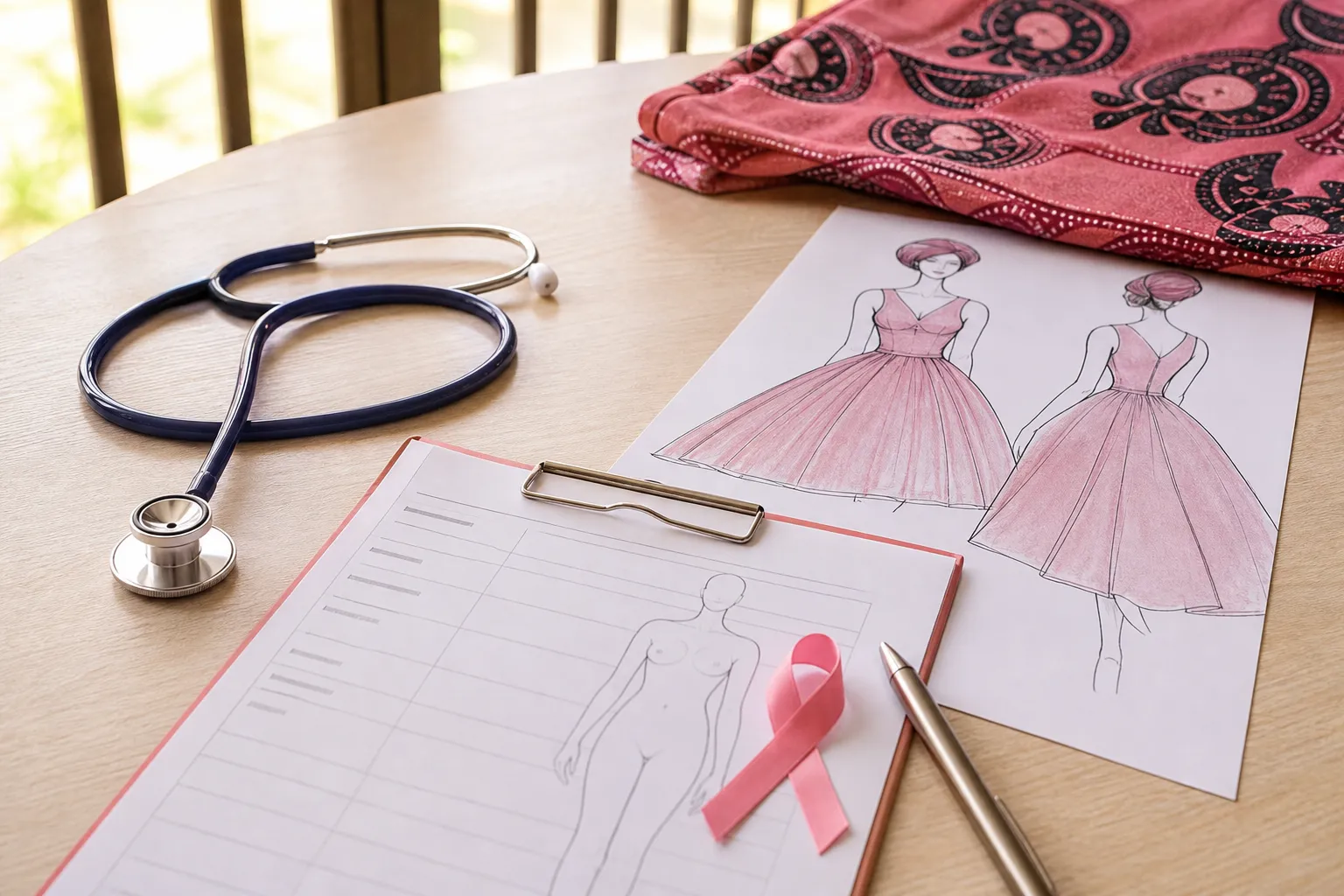 Ghanaian designer Miriam Ablah Anani shares her experience of breast cancer treatment
