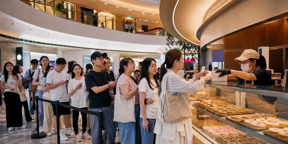 Mister Donut открыла первую за семь лет точку в Шанхае — The Japan Times