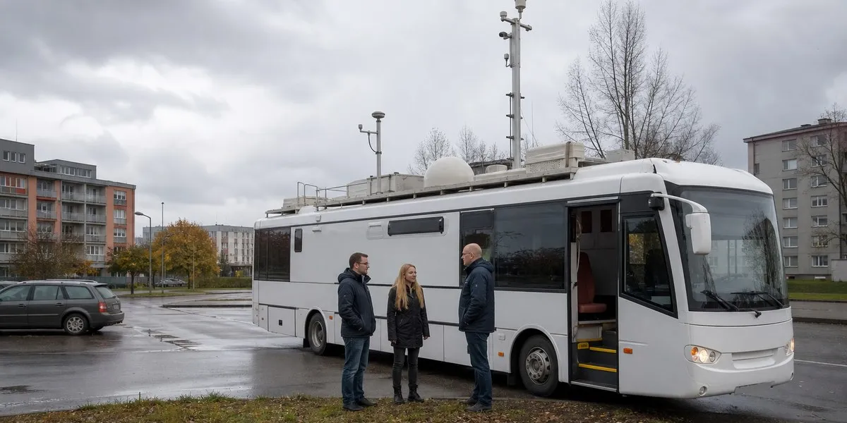 Mobilne laboratorium wykryło niezwykle czyste powietrze w Narwie — ERR News
