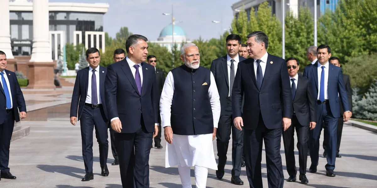 Modi odwiedza Uzbekistan i Kirgistan, by rozmawiać o BRICS i ONZ — The Hindu