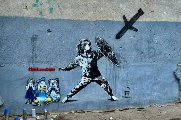 У Тернополі створили мурал в пам'ять про загиблих внаслідок війни дітей