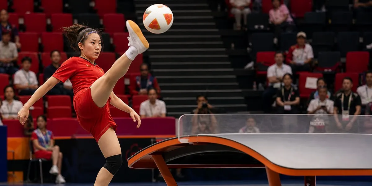 Myanmar wins first Asian Games teqball gold — Channel NewsAsia