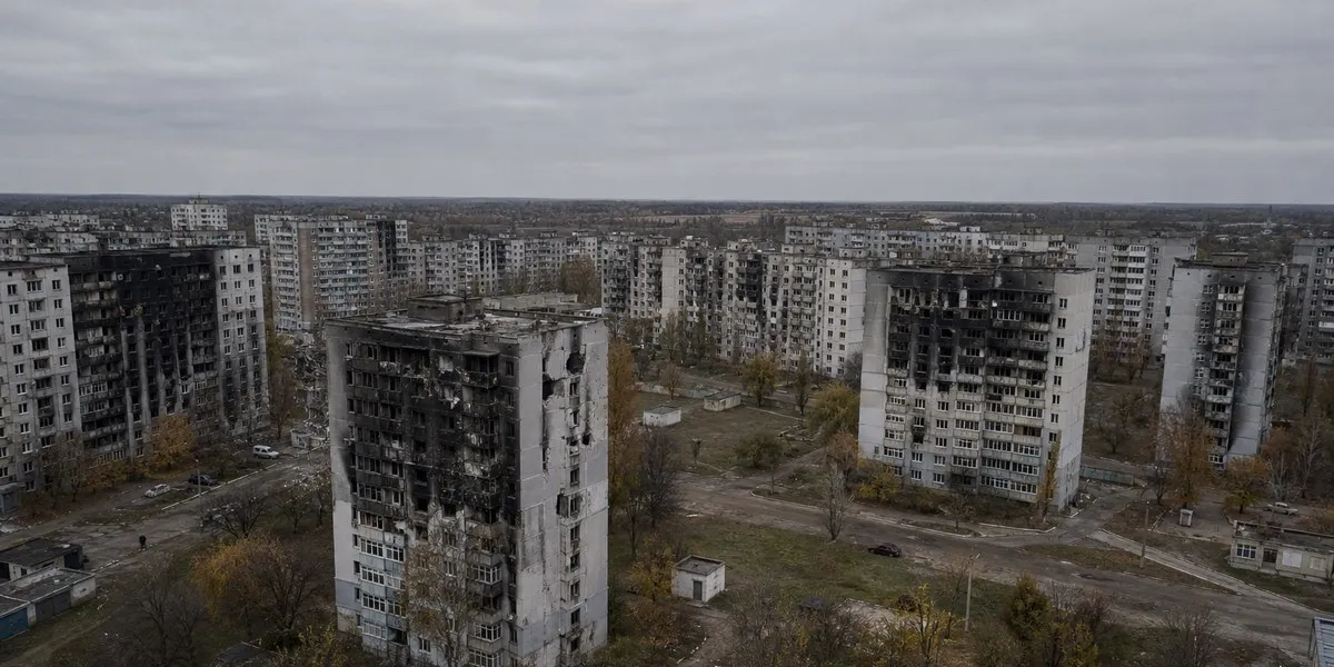 MSZ Ukrainy: 1700 osób zablokowanych w okupowanych Oleszkach — Interia