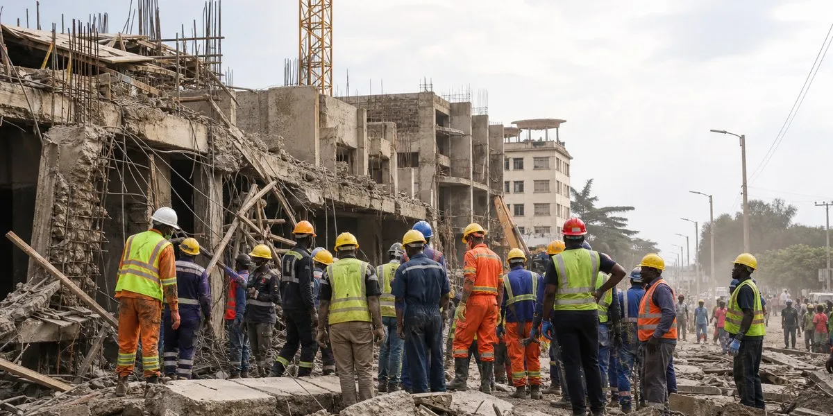 Nairobi high-rise collapse: seven sought under rubble — BBC News | UA.NEWS