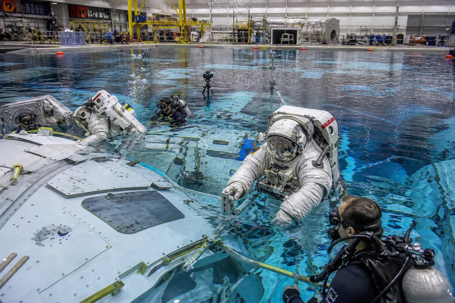 NASA为商业空间站时代准备训练设施