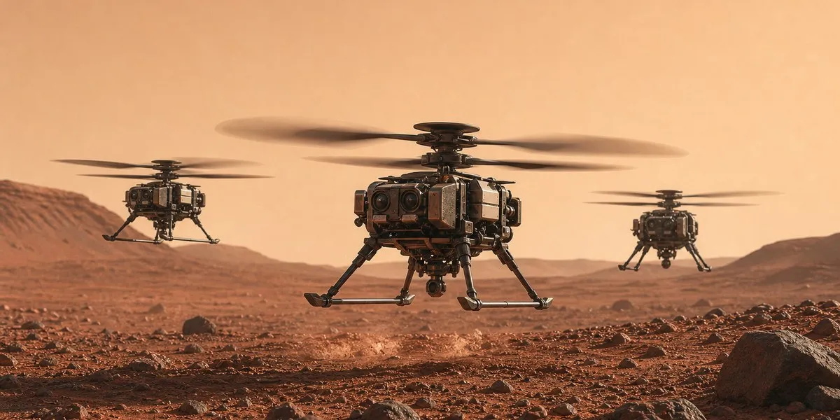 NASA计划于2028年向火星发射三架SkyFall直升机——Space.com