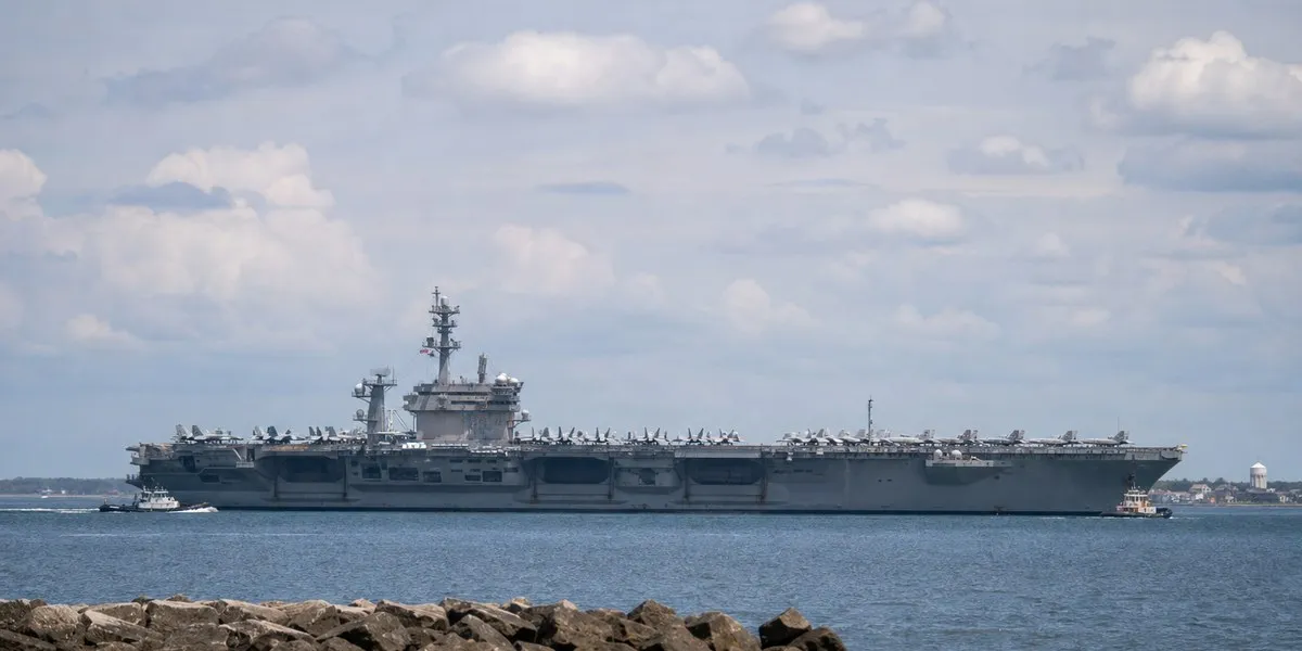 Two pilots eject during landing off Virginia — The Hill