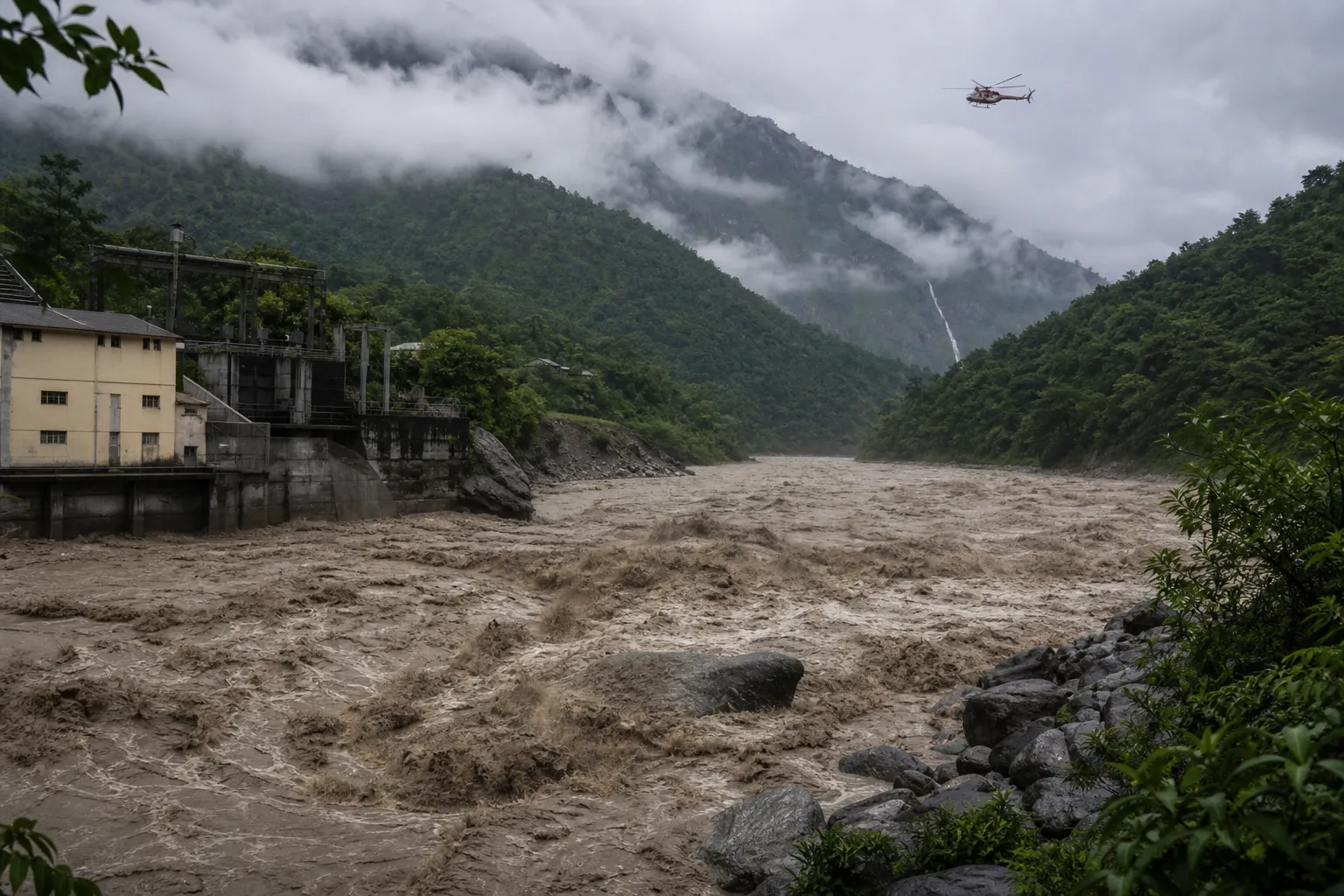 Engineer in Nepal recounts survival during flash flood on the Trishuli