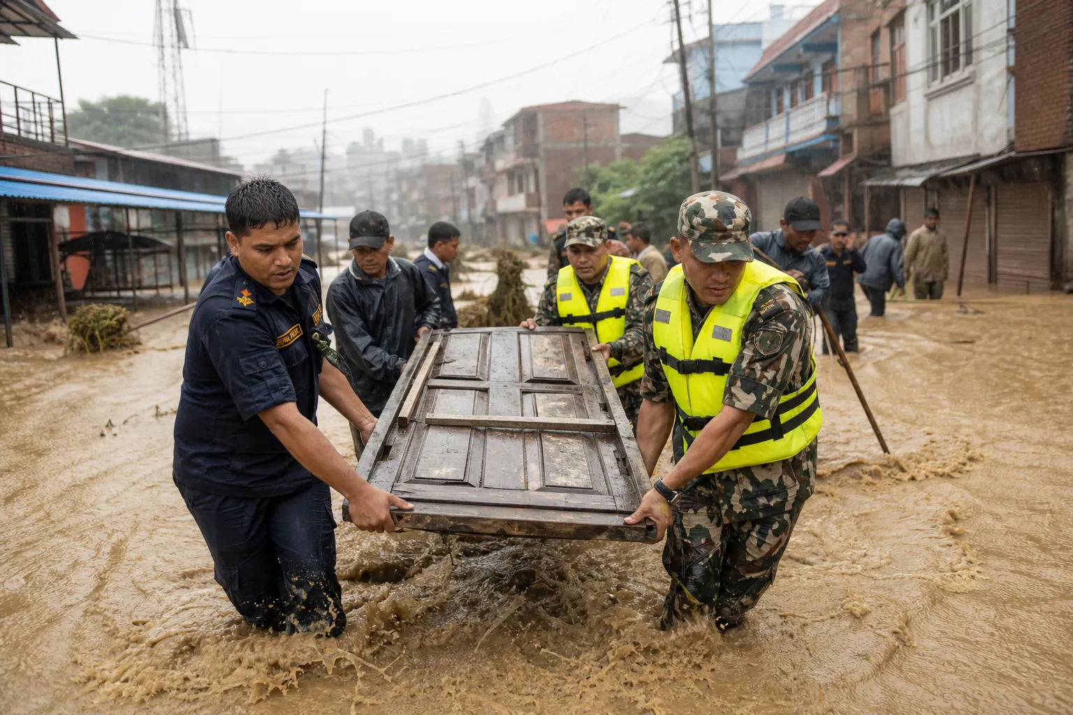 Liczba ofiar śmiertelnych nagłych powodzi w Nepalu wzrosła do 1127
