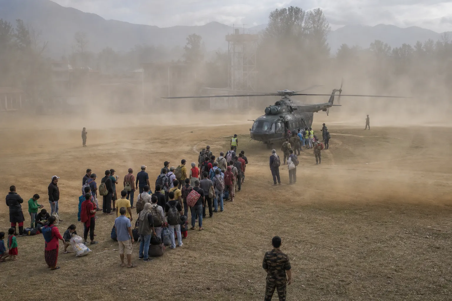 W Nepalu ewakuowano ocalałych po nagłej powodzi — The Japan Times