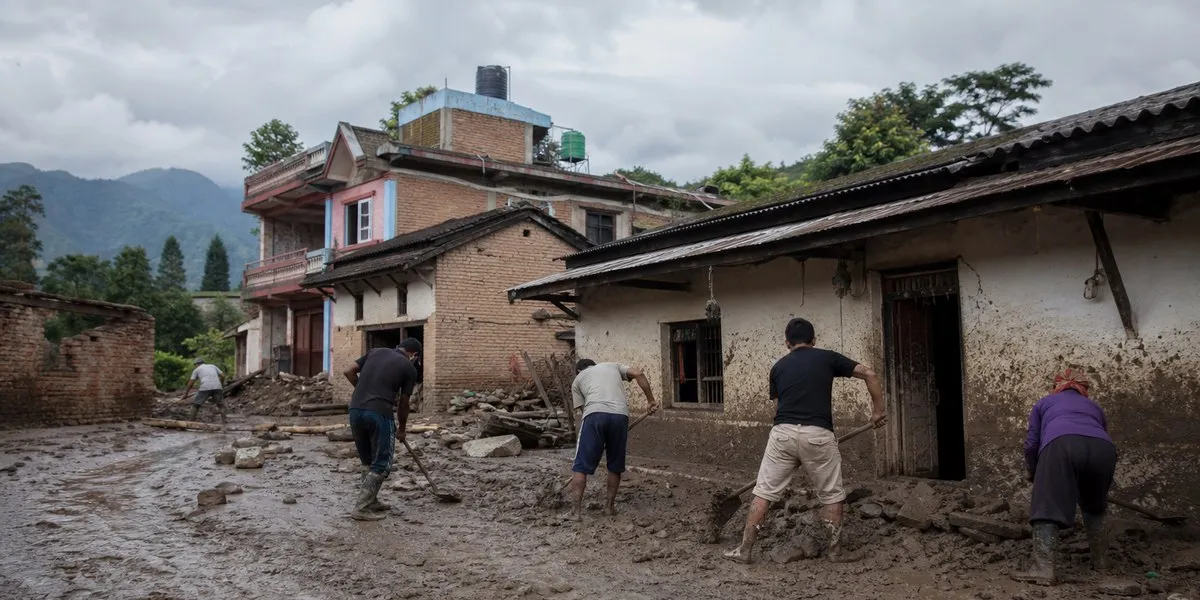 In Nepal, people return to flood-damaged homes — Kathmandu Post