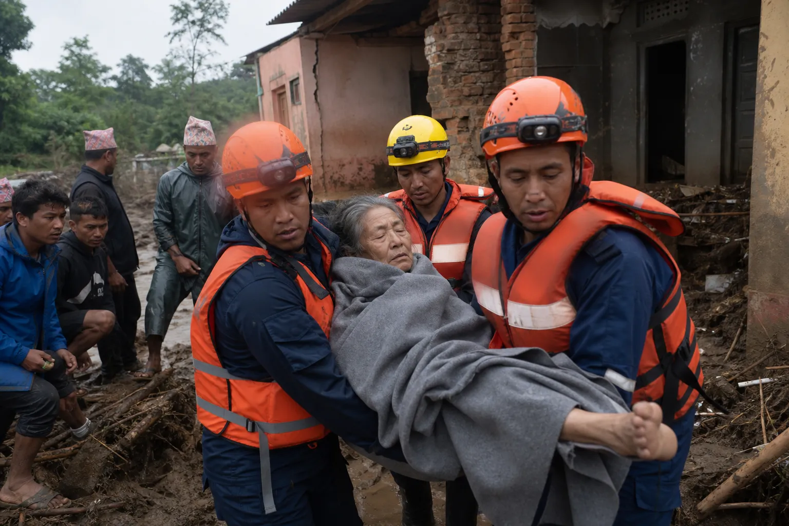 Obywatel Chin uratowany z tunelu elektrowni wodnej w Nepalu po 10 dniach