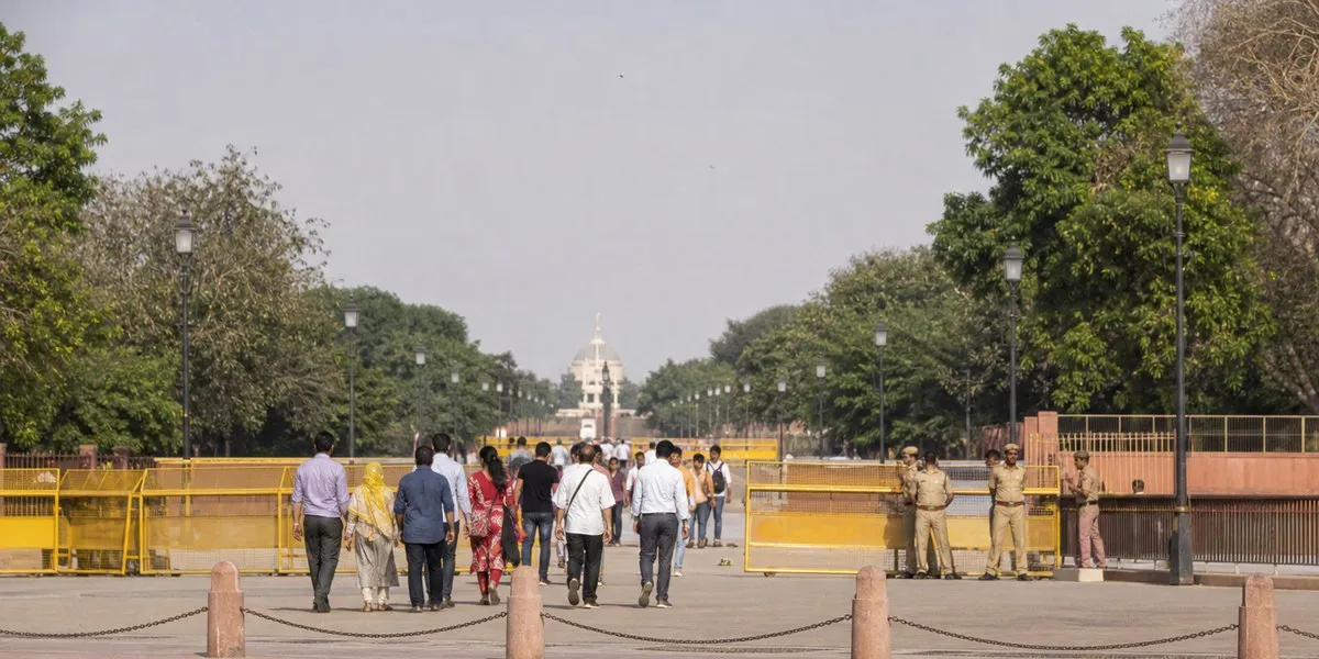New Delhi park closed ahead of protest demanding election chief's resignation — Dawn