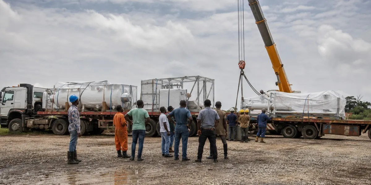 Dostarczono sprzęt do stacji CNG w Nigerii — Premium Times Nigeria