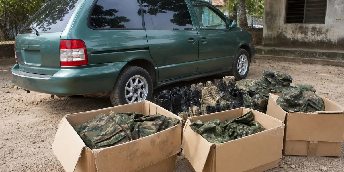 Police in Nigeria intercept vehicle with suspected drugs and camouflage — Premium Times Nigeria