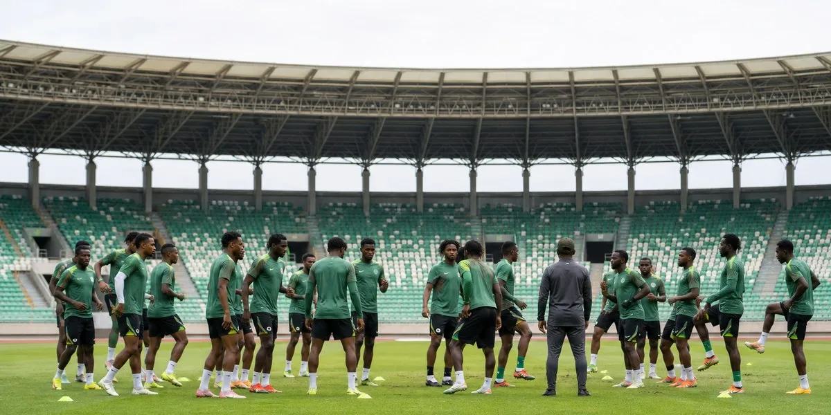 Super Eagles Depart Uyo for AFCON Qualifier Against Guinea-Bissau