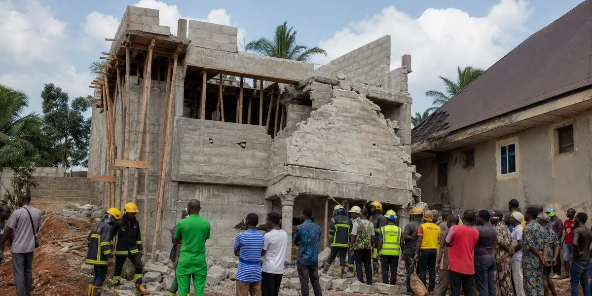尼日利亚一未完工建筑业主因五人死亡被拘留——Premium Times Nigeria