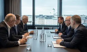 Trump spotkał się z nastoletnim ratownikiem oraz chłopcem, którego ten uratował w Kalifornii