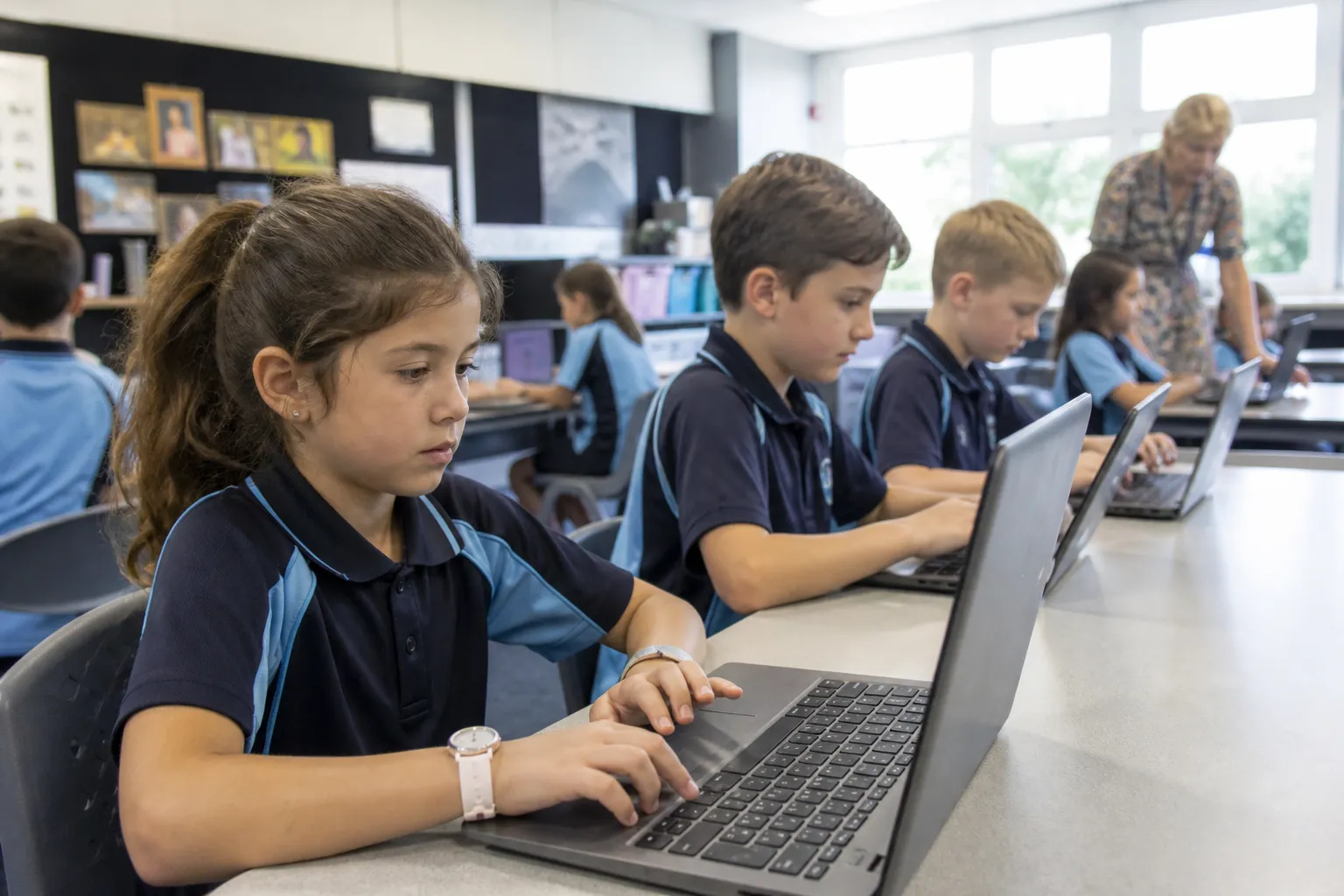 Schoolchildren in New South Wales are struggling with basic computer skills