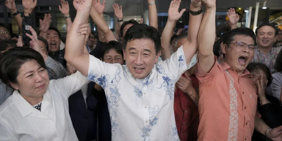 Okinawa wybrała gubernatora popierającego przeniesienie bazy USA