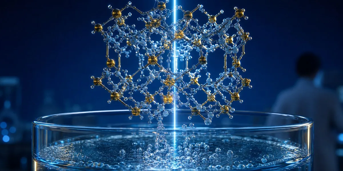 Photo: UA.NEWS New Water-Splitting Method Changes Clean Energy Production
