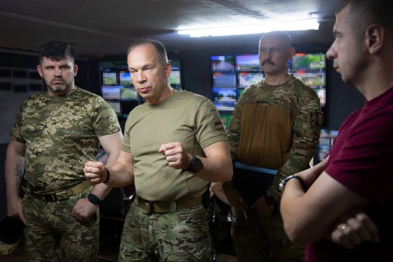 Syrsky visited combat units in the Oleksandrivka sector